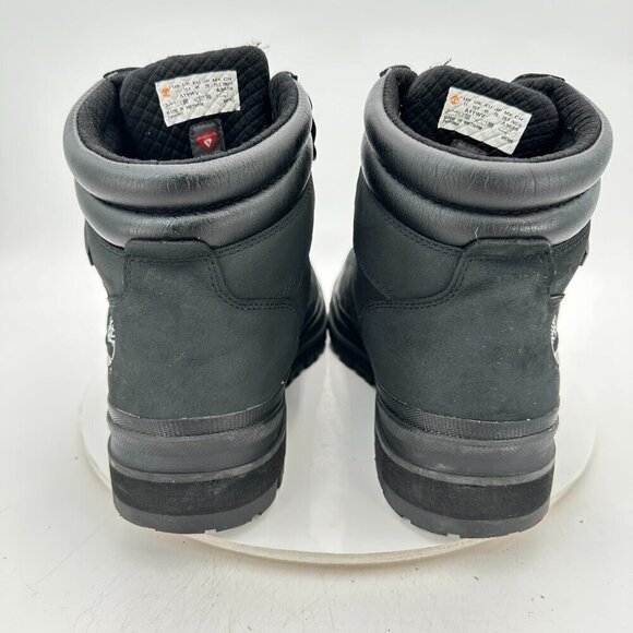 Timberland Field Men Size 11 A1YWV Black Nubuck Trekker Waterproof Hiking Boot - Picture 5 of 11